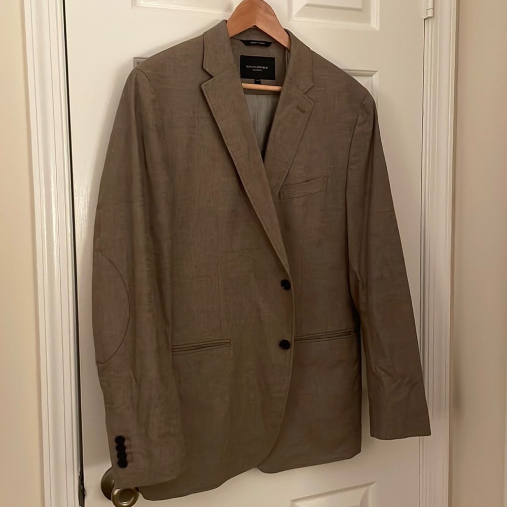 Brown banana republic men’s blazer 44R